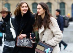 Mê mẩn với vẻ đẹp bay bổng từ street style tại Paris