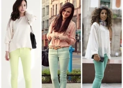 Nàng công sở mặc đẹp: Diện quần pastel mát mắt tới văn phòng