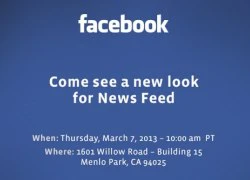 News Feed của Facebook sắp có giao diện mới