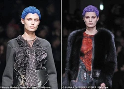 Những kiểu tóc 'nổi loạn' trên sàn catwalk Paris