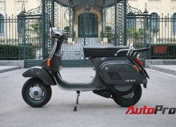 NSƯT Hồng Kỳ và chiếc Vespa độc nhất vô nhị