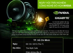 NVIDIA mời offline trải nghiệm công nghệ đồ họa