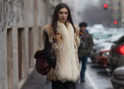 Phong cách sành điệu bên lề Milan Fashion Week