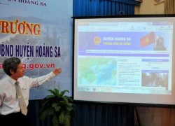 Ra mắt trang thông tin điện tử Hoàng Sa