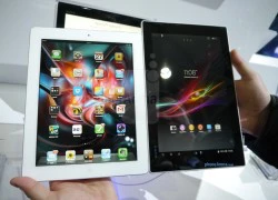 Sony Xperia Tablet Z "đọ dáng" cùng iPad 4