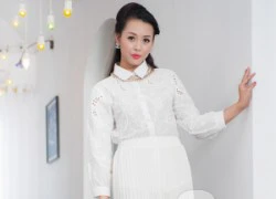 Thanh lịch đầu tuần cùng xu hướng white-on-white