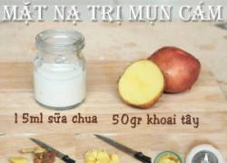 Trị mụn cám với công thức siêu rẻ từ khoai tây