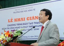 Tuyển sinh Thạc sĩ QT công nghệ &#038; PT doanh nghiệp