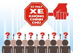 Xe không chính chủ: Hết án treo tới án&#8230;ngồi