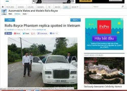 Xe Phantom 'made in Vietnam' lên báo nước ngoài