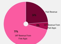 71% doanh thu ứng dụng trên iPhone đến từ mua sắm trong ứng dụng