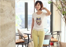 Áo T-shirt mát mẻ dạo phố Xuân Hè