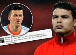 Barton xuống nước xin lỗi vụ gọi Thiago Silva là "gay"