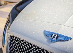 Bentley Continental GTC dát bột kim cương