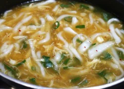 [Chế biến] &#8211; Bánh canh tôm cua