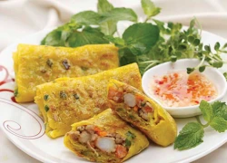 [Chế biến] - Bánh xèo cuốn áp chảo