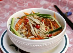 [Chế biến] - Bún tầm bì trộn