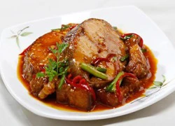 [Chế biến] - Cá bớp kho thịt ba rọi