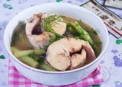 [Chế biến] &#8211; Canh cá quả nấu dọc mùng