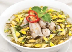 [Chế biến] &#8211; Canh ếch lá me non