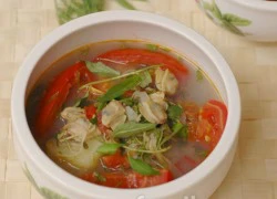 [Chế biến] &#8211; Canh ngao nấu dứa