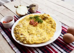 [Chế biến] - Frittata đúc khoai tây - hành tây