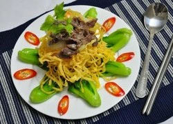 Chế biến] - Phở xào giòn