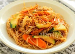 [Chế biến] - Phở xào thịt băm