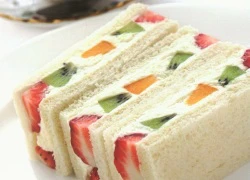 [Chế biến] - Sandwich trái cây kem bơ