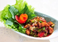 [Chế biến] - Sụn gà xào chua ngọt