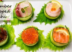 [Chế biến] - Sushi cuộn dưa chuột