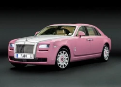 Chiếc Rolls-Royce Ghost hồng độc nhất vô nhị