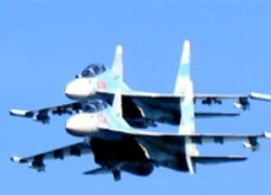 "Đại bàng" SU 30 tuần tra tại Trường Sa