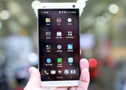 'Đập hộp' HTC One bản thương mại vừa về VN