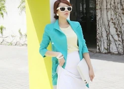 Điểm mặt những mẫu blazer "ruột" của Hà Tăng