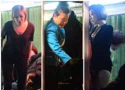 Gain (BEG) sexy trên trường quay MV mới của Psy