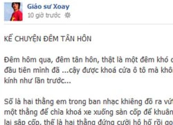 "Giáo sư" Cù Trọng Xoay toát mồ hôi đêm tân hôn