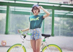 Gợi ý tips mix đồ đón hè với shorts jeans bụi bặm