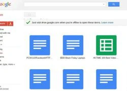 Google bổ sung tính năng đồng bộ Offline cho Google Drive trên Chrome