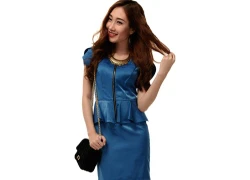 Hè trẻ trung hơn với váy peplum