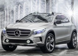 Hình ảnh đầu tiên của Mercedes GLA concept