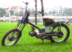 Honda Cub độ độc đáo giữa Hà thành