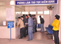 Không phải rút hồ sơ gốc khi đăng kiểm xe ô tô