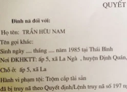 Làm rõ vụ trốn truy nã rồi làm công an