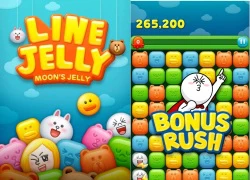 LINE Jelly: Thử sức cùng Moon