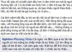 Lời "thú tội" của nghi can sát hại người yêu trên facebook bị "phản pháo"