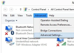 Mẹo nhỏ "bắt" Windows dùng mạng dây thay vì WiFi