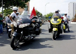 Môtô khủng diễu hành ở Nha Trang