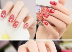 Nail hoạt hình cho cô nàng dễ thương