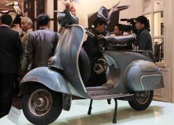 Ngôi nhà Vespa giữa lòng Hà Nội